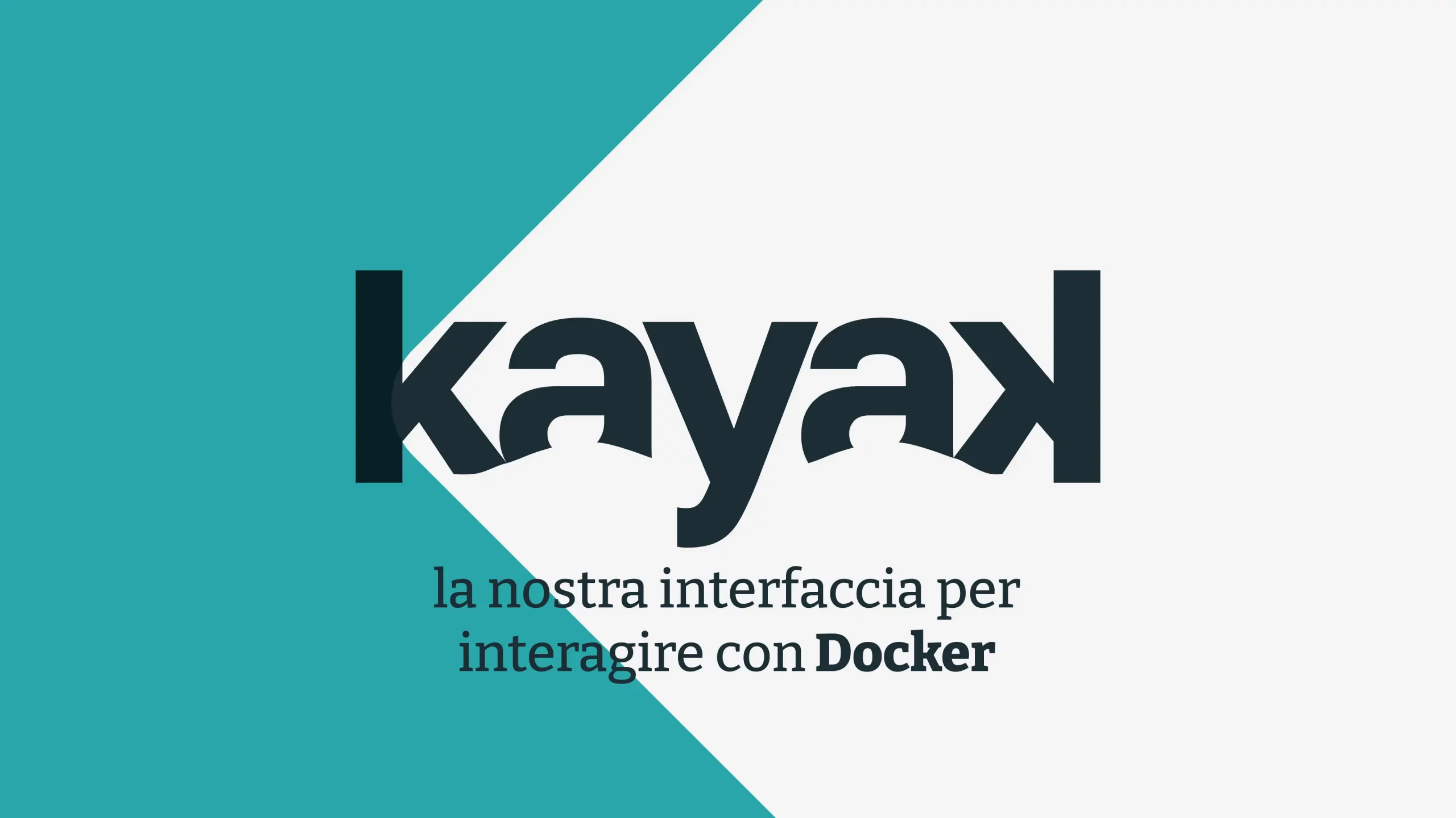 Immagine dell'articolo Kayak, la nostra interfaccia open source per interagire con Docker